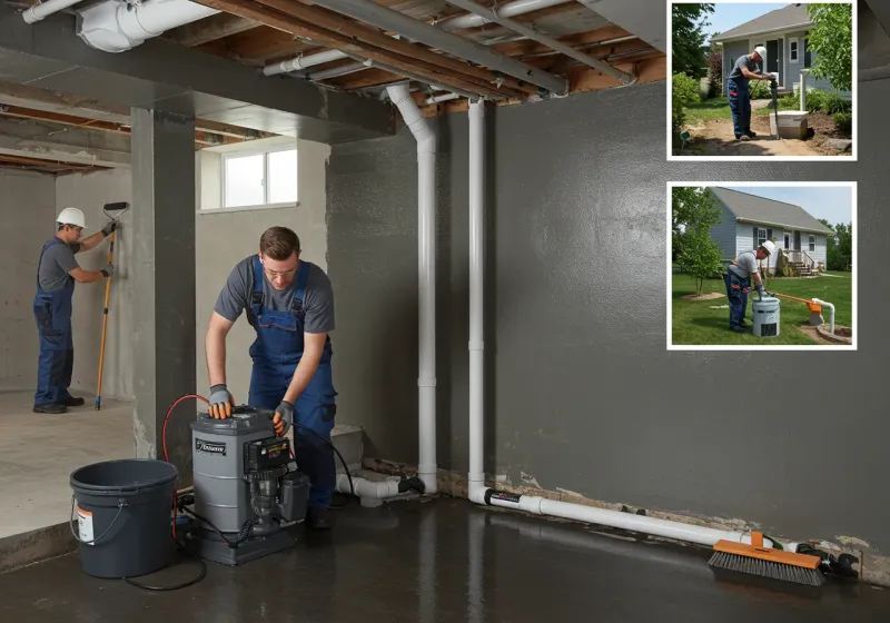 Basement Waterproofing and Flood Prevention process in Milford, WI